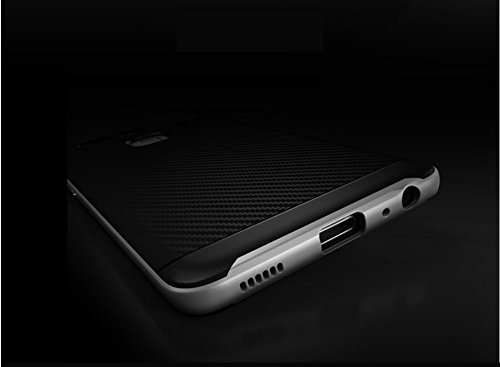 ELTD HUAWEI P9 Hülle, Soft TPU + PC Frame Cover Case / Hülle / Tasche/ Schutzhülle Für HUAWEI P9, Grau - 5