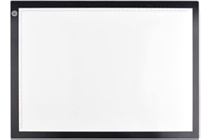 MUL-BOUTIQUE A3/A4 Leuchttisch, Lichtblock mit Touch-Dimmer, LED-Kopiertafel, superdünn, für Tattoos und Zeichnungen (a3, a4)