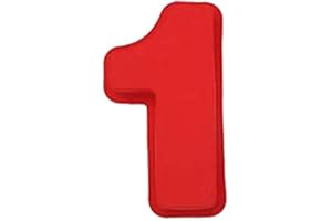 MRCHEN Pastel de Número, Molde de Pastel de Número Grande, Molde de Número, Molde de Pastel de Número 3D, Molde de Pastel en Forma de Número Adecuado Para Cumpleaños, Bodas, Fiestas