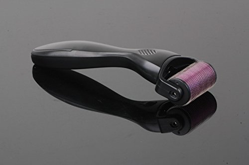 BODY DERMAROLLER mit 1200 Mikronadeln 2,5 mm Nadellänge für Körper Aknenarben Cellulite stimuliert Durchblutung - 4
