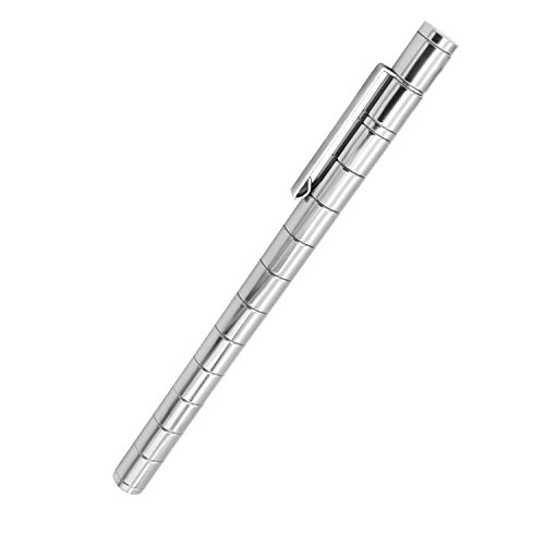 Cooler Magnetstift Wunderbaren Magnetischer Kugelschreiber Ideale Geschenk Witzig Magnetstift Stylus Stift kreative Geschenkfeder Set Silber - 3