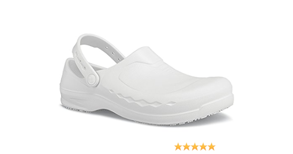 white work clogs