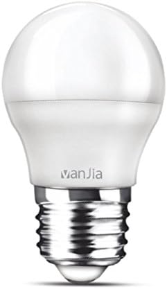 VANJIA 5W GOLF LED Light Bulbs E27 ES Edison Screw Paul Russells Bright 5W=40W G45 Small Globe Ball 270 Beam Lamp 40W Incandescent Replacement (2700K WARM WHITE, PACK OF 1)