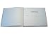 White Cotton Cards Christening Toys Range Guest Book (Blue)