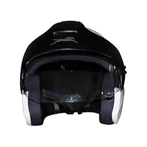 TVS Half Face Helmet, XS, White