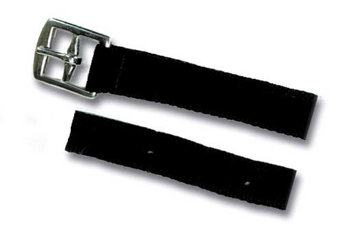Windsor EquestrianSynthetic Stirrup Leathers - Black, 54 x 1-Inch