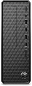 HP Slim Tower Desktop PC (AMD Athlon 3050U/4GB/1TB HDD/M.2 Slot/WiFi/Bluetooth/Wired Keyboard & Mouse/Win 10/MS Office 2019), S01-aF0111in, Black