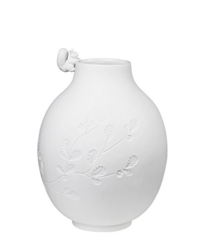 Preisvergleich Produktbild Räder ZUHAUSE Porzellangeschichten Vase Eichhörnchen Höhe 25cm Ø 18cm