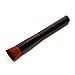 SONGQEE(TM) Proffesional Foundation Brush Top Brush for Liquids, Creams, Powders and Mineral Makeup Perfect for Buffing and Blending Foundation (Black Flat Brush)