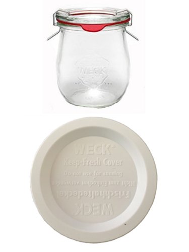 12 Weck Gläser 220 ml + 4 Frischhalte Deckel Tulpengläser Einmachgläser Sturzgläser Weckgläser / inkl Einkochringe Klammern Glasdeckel