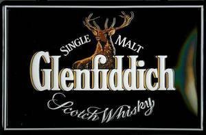 Preisvergleich Produktbild Glenfiddich logo (Querformat), geprägt