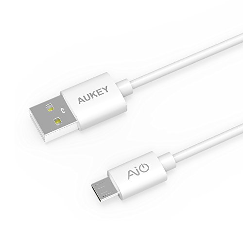AUKEY Micro USB Ladekabel 5 Pack: 1m *3+0.3m*2 USB Kabel für Micro Gerät wie Samsung / HUAWEI / Sony / Powerbank Weiß - 2