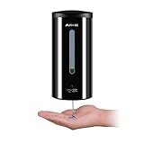 Material de acero inoxidable 304, Gran capacidad de 700ml: el dispensador de jabón AIKE no se oxida en un ambiente húmedo durante mucho tiempo. Más duradero con el material especial y gran capacidad de 700ml.