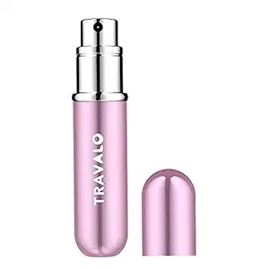 Travalo Classic Pink Refillable Perfume Spray (Holds upto 0.17 oz.) Unisex