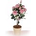 Produktbild Rosenpflanze im Tontopf, 6 Stiele, 68 cm x 40 cm - Pink (künstlich)