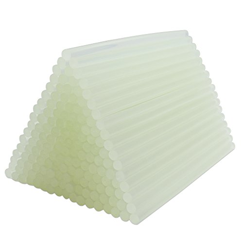 Raintwo 120 Piezas 7mm x 150mm Pegamento Termofusible Transparente Adhesivos Selladores para Pistolas de Palos de Pegamento Caliente