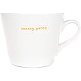 Keith Brymer Jones - Word Range - Standard Ceramic White Mug - Smarty Pants - 350ml - Gift Boxed