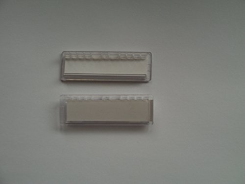 Preisvergleich Produktbild JU Namenschild Einlage neutral 21.255 klar, Kunststoff