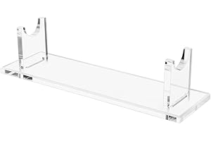 DONGKER Soporte de mesa para espada, expositor de acrílico para katana, porta dagas palillos y objetos de colección, decoración de escritorio para palos de béisbol (espadas no incluidas)