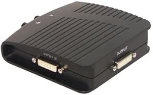 DVI Switch 2-fach, manuell, 2x IN 24+5 Buchse, 1x OUT 24+5 Buchse