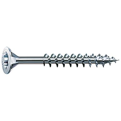 Spax – Vis universelle, 3, tête fraisée, T de Star Plus, 4 Cut, filetage partiel, galvanisé Blank a2j – 0191010350303, 0/1050/001/ 6,0/ 60/ /02
