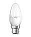Produktbild OSRAM LED Star Classic B / LED-Lampe in Kerzenform mit B22d-Sockel / Nicht Dimmbar / Ersetzt 40 Watt / Matt / Warmweiß - 2700 Kelvin / 1er-Pack