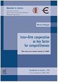 Image de Inter-firm cooperation as key factor for competitiveness. The case of an Italian cluster: il Tari