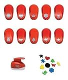  Grafoplás Perforadora de formas Goma Eva Estrella rojo 5cm (h)