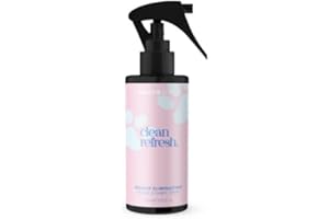 SASSY SCENTS Clean Refresh- Odour Eliminating Room & Fabric Spray- Clean Cotton, A Burst Of Bergamot, Coconut Milk and Vanilla - Strong & Long Lasting Fragrance, Vegan Friendly – 150ml