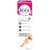 Veet Pure Depilatory Cream 200 ml Leg and Body Area For Sensitive Skin