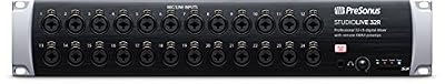 PreSonus StudioLive 32R 34-input, 32-channel Series III stage box and rack mixer