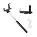 Produktbild Invero® Eingebaute drahtlose Bluetooth Remote Camera Schießen Shutter Selbstporträt Selfie Sticks Ausziehbare Handheld Einbeinstativ mit Halterung für Iphone 6, 6 Plus, 5S, 5, Samsung Note 3, 4, Alpha, S5, S, 4 HTC One M8, Sony , LG, Sie ein Pro und mehr - alles Android und IOS Kompatibel-Kamera (Black)
