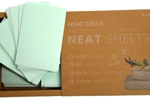 Neat Ideas - Neat Sheets Eco-Friendly Laundry Sheets 100 x sheets 0% Plastic Echo