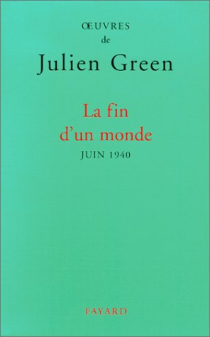 couverture de : La fin du monde - Juin 1940
