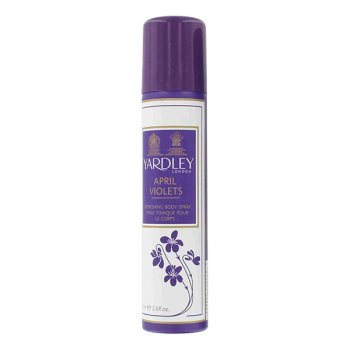 Yardley April Violets 75ml Body Spray
