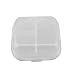 Imported Travel Pill Box Medicine Organizer Container Health Drug Case Storage White RS.220.00