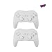 Produktbild Sales La 2x Pro Classic Joypad Wired Game Controller Fernbedienung für Nintendo Wii U (Weiß)