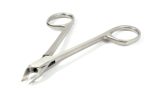 blueINOX Nagelhautzange mit Scherenaugen (Augenhautzange) 10cm / 5mm Edelstahl rostfrei