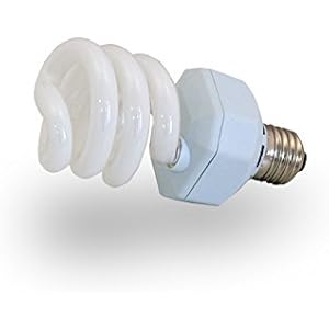 Energiesparende Terrarien Kompaktlampe 10.0 UVB , 23 Watt , E27 Gewinde