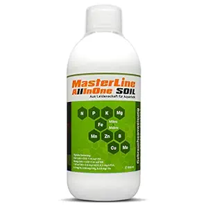 MasterLine All in One Soil | 500 ml | The Full Micro- and Macronutrient Supply | Happy Fins