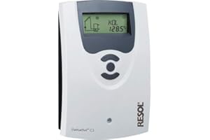 Control solar Resol DeltaSol CS/2 (incluye 2 sensores PT1000, 1 sensor FKP6 y 1 sensor FR de memoria)