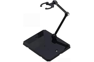 Shiwaki 9,5 × 7,5 cm Model Soul Bracket Stand per Stage Act Robot Saint Figure - Nero