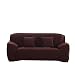 Produktbild FORCHEER Polyester Spandex Sofabezug Tacquard Stretch Husse für Sofa Elastisch Sofahusse 3-SitzerBraun