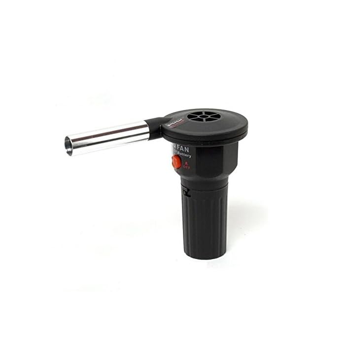 Wiskedirect Grill Fn Fan Grillfn Grillgeblse Fr Heie Grillkohle Elektrisch Batteriebetrie