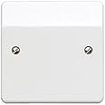 MK K3827 WHI Logic Plus 1G Blankplate - Wall Plate White