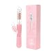 Produktbild Lruibiao Rotierender G-Punkt-Kaninchen-Vibrator, mit 12 Geschwindigkeiten wasserdichter drahtloser Fernsteuerungsschmetterlings-Erschütterung (rosa)