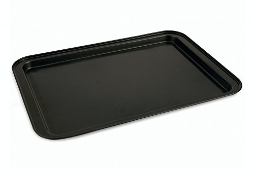 Villa D´Este Cook Ofenblech, Stahl, schwarz, 38 x 27 cm /Höhe 1,5 cm