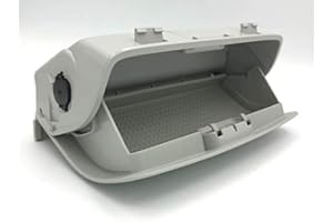 HZ-DESIGN Brillenfach Ablagefach für Sonnenbrille in Farbe Grau kompatibel mit VW Modellen