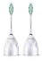 Philips Sonicare E-Series replacement toothbrush heads, HX7022/66, 2-pack RS.3027.00