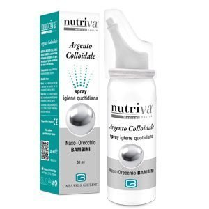 Cabassi Fed SILVER COLLOIDAL Spray Nose Ear children 30ml